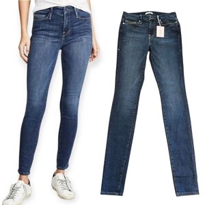 NWT Good American 30×35 Good Legs High Waist Skinny Stretch Denimn Blue Jeans